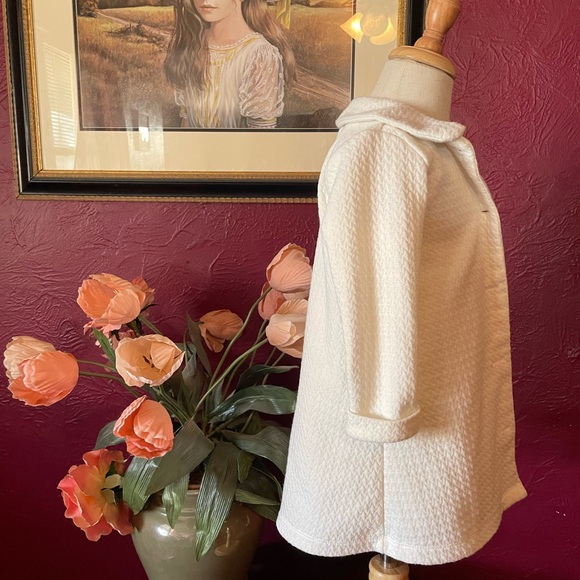 Brand: Nannette, 2t white with silver spring/summer dress with long sleeve coat - Picture 12 of 14